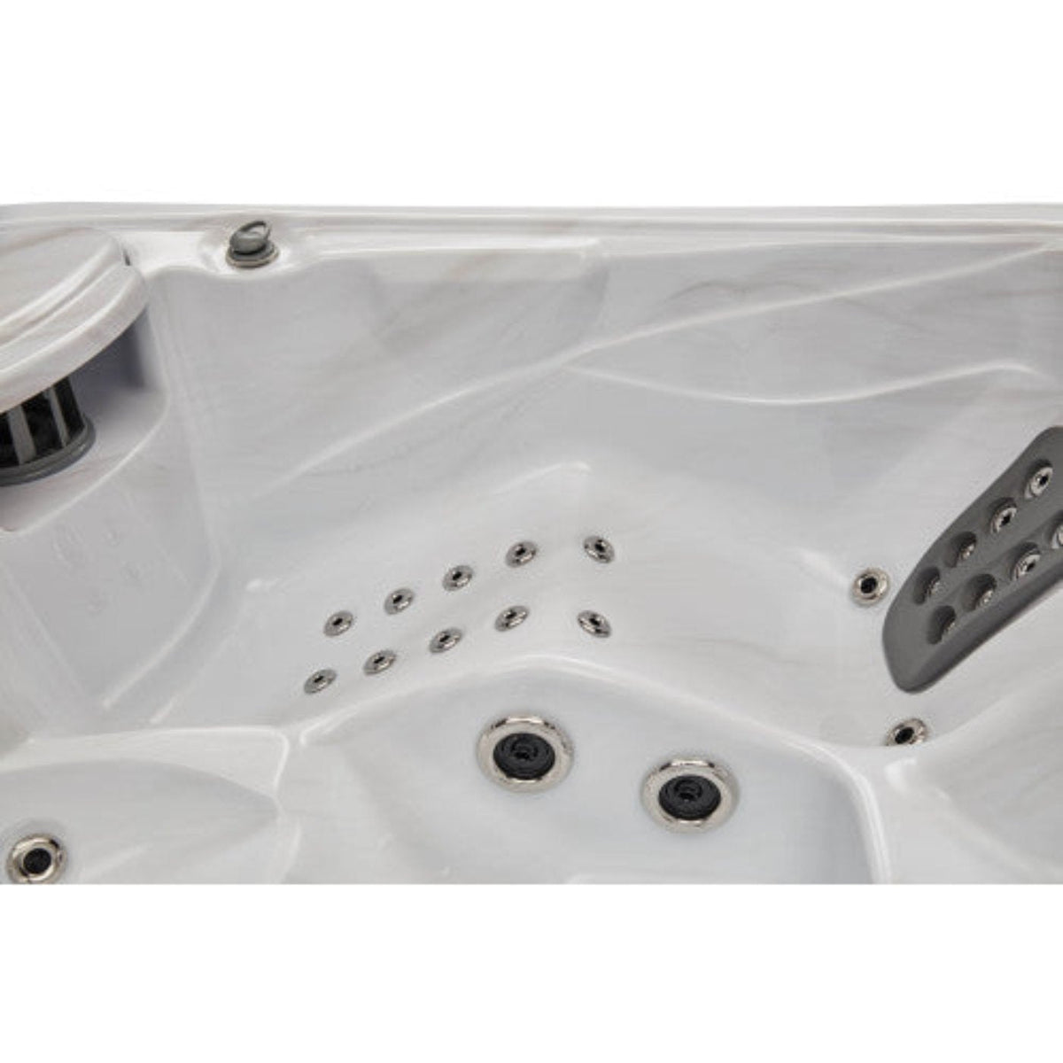 Luxury Spas - Elite Series Casey 3 Person Cloud Gray WS-595