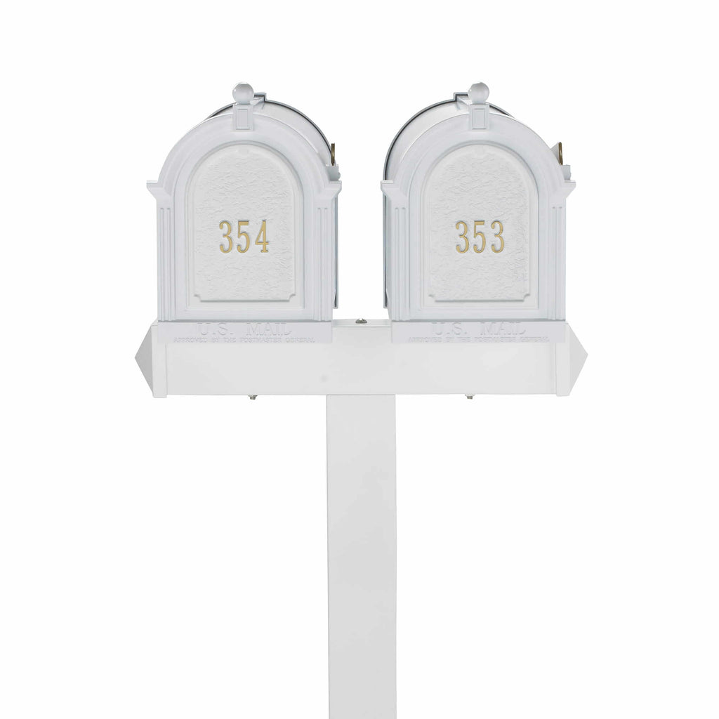 Whitehall Multi Mailbox Dual Capitol Package - 16516