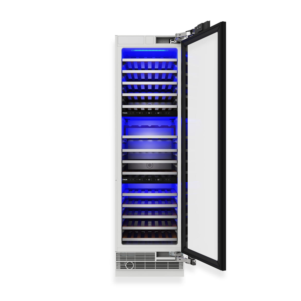 Thor Kitchen 24-inch Built-in Column Wine Cooler, Stainless Steel Panel Ready - XRF24CWC-SS