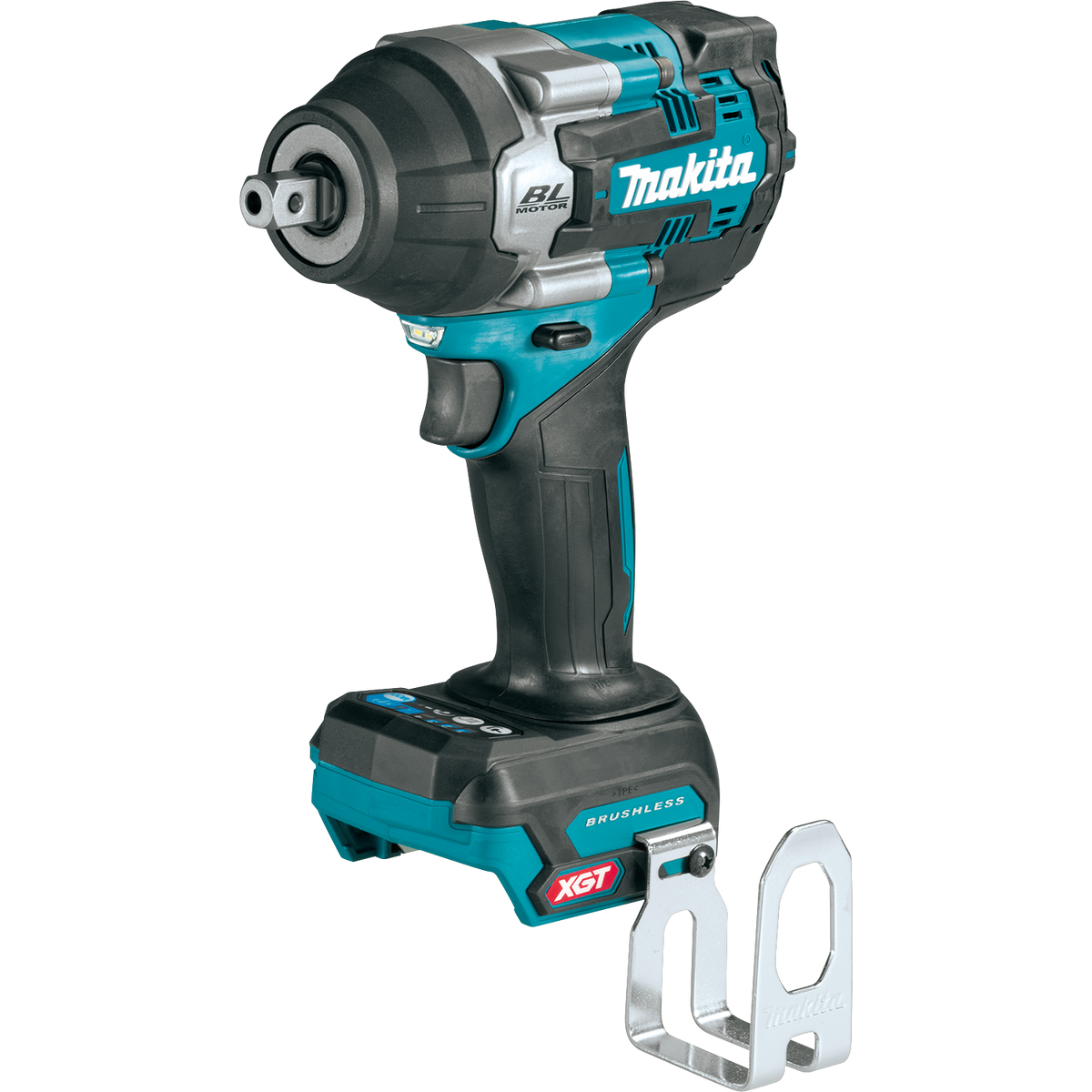 Makita 40V Max XGT GWT08Z Brushless Cordless 4‑Speed Mid‑Torque 1/2" Sq. Drive Impact Wrench w/ Detent Anvil (Bare Tool)  -