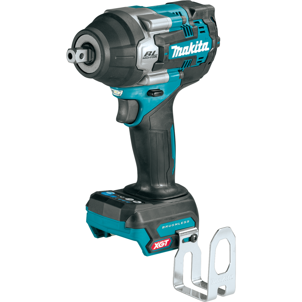 Makita 40V Max XGT GWT08Z Brushless Cordless 4‑Speed Mid‑Torque 1/2" Sq. Drive Impact Wrench w/ Detent Anvil (Bare Tool)  -