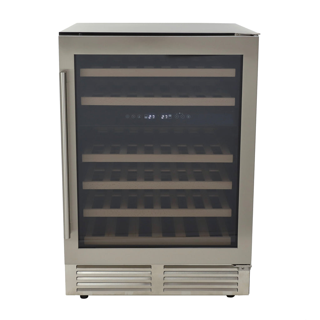Avanti DESIGNER Series Dual-Zone Wine Cooler, 46 Bottle Capacity - WCD46DZ3S