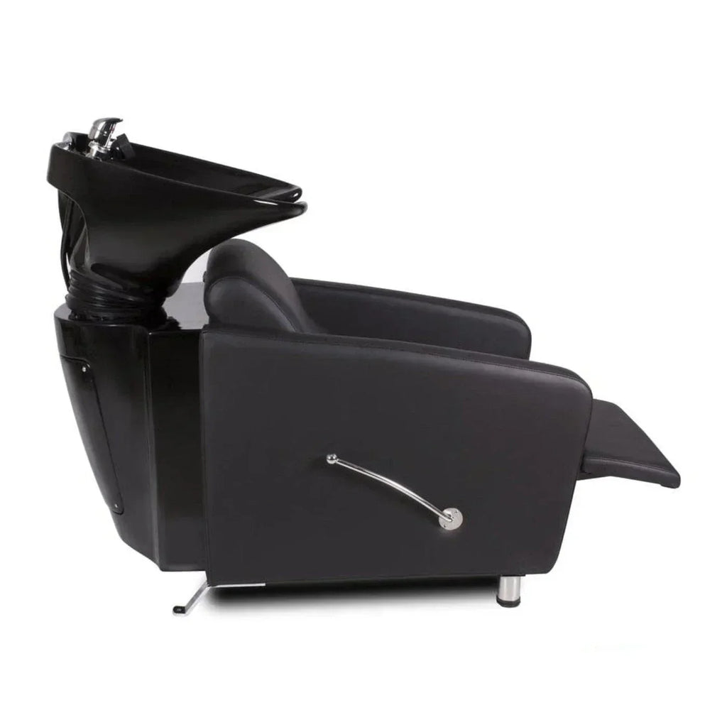 KLYNE (RECLINING) SHAMPOO BACKWASH UNIT WITH UPC CERTIFIED FAUCET - HON-BWSH-2922-BLK-KIT