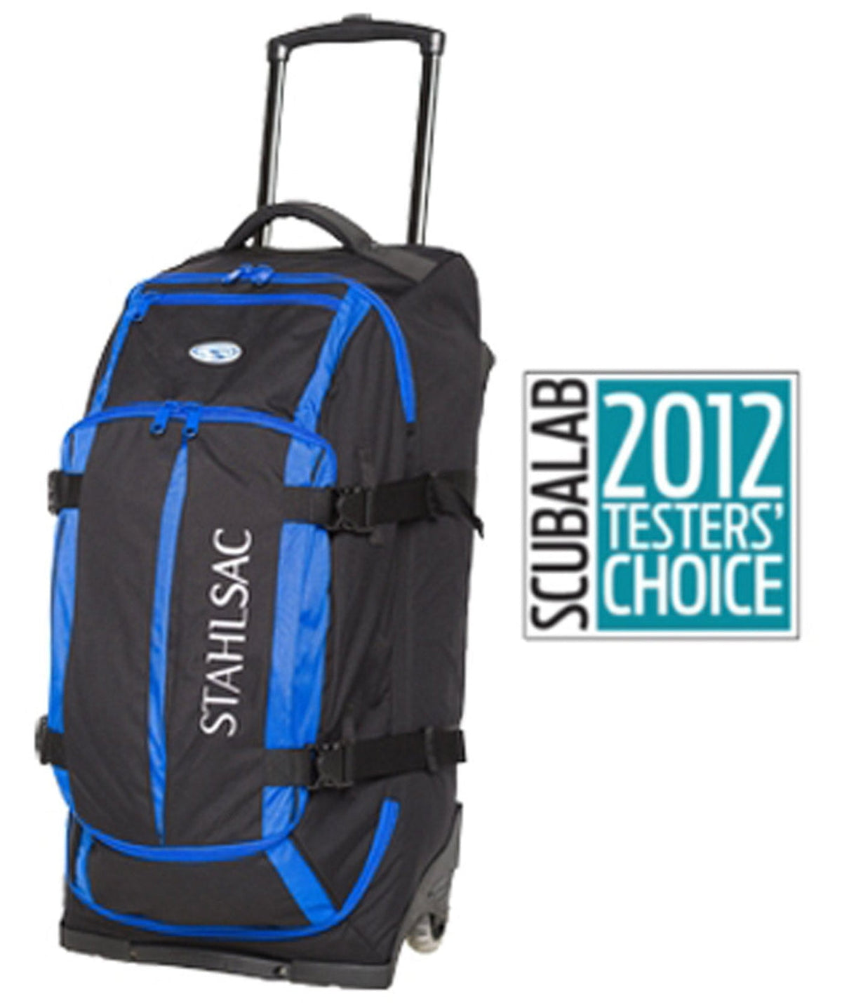 Zeagle Stahlsac Curacao Clipper Roller Duffel Scuba Diving Travel B - BAG300 BLK/BLU