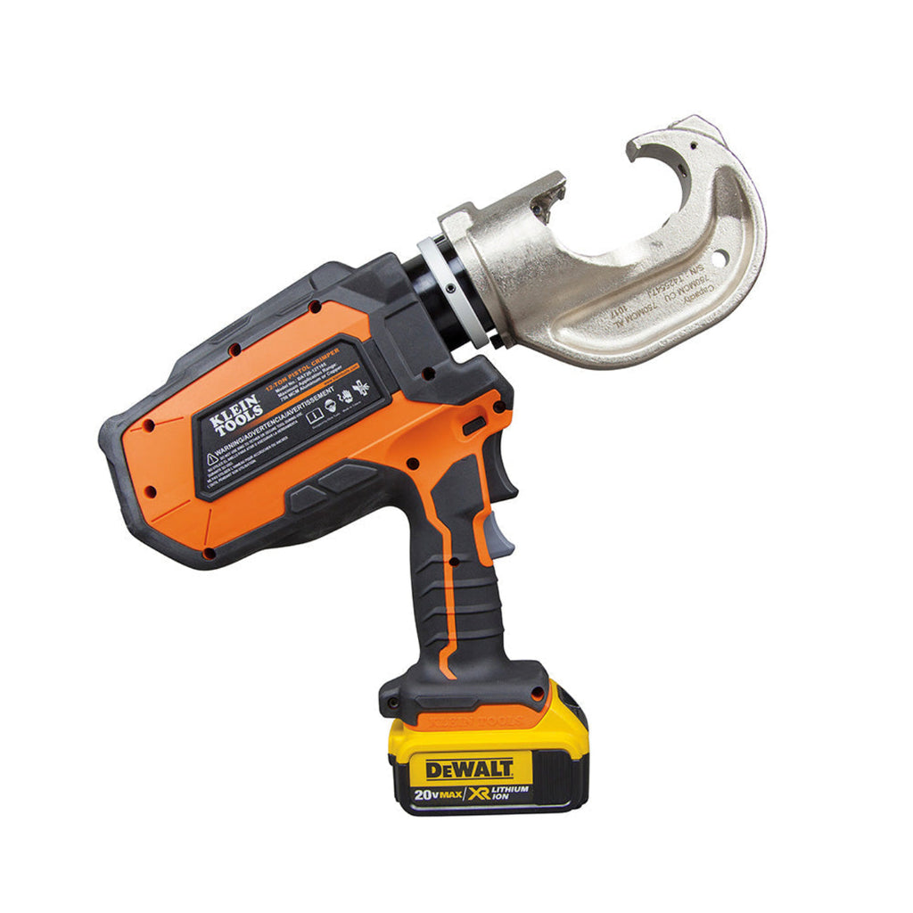 KLEIN TOOLS 12-Ton Crimper Kit - BAT20-12T1651