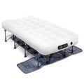 Ivation EZ-Bed Air Mattress, Twin Size Air Mattress with Built In Pump & Deflate Defender - IVIAEZBTA360BG