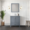 Lexora Jacques 30" x 22" Bath Vanity