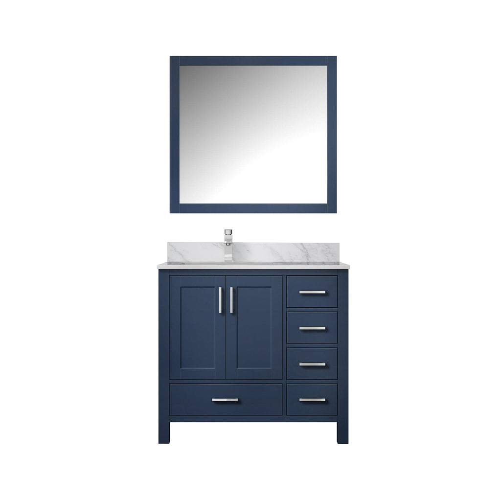 Lexora Jacques 36" x 22" Left Offset Bath Vanity