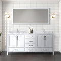 Lexora Jacques 72" x 22" Double Bath Vanity