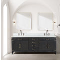 Lexora Laurel 84" x 22" Double Bath Vanity