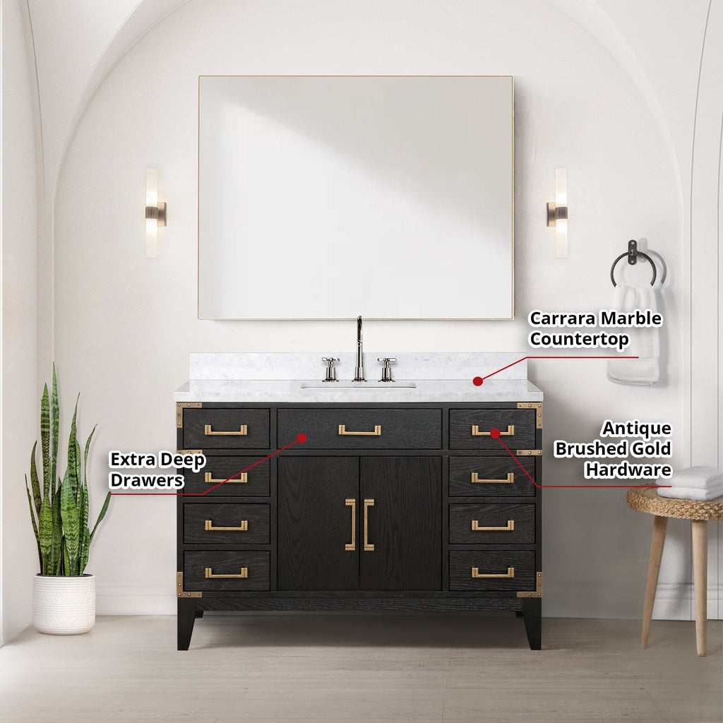 Lexora Laurel 48" x 22" Single Bath Vanity