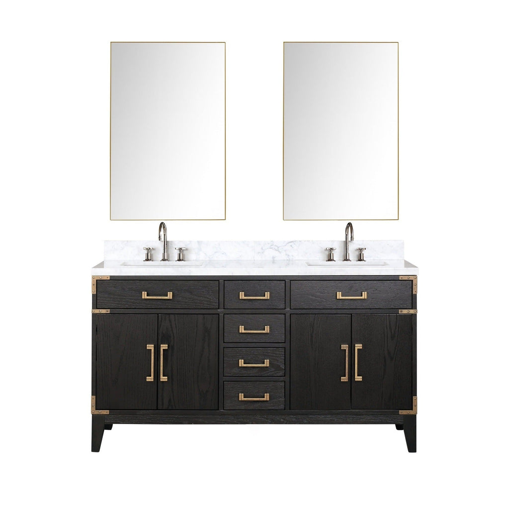 Lexora Laurel 60" x 22" Double Bath Vanity