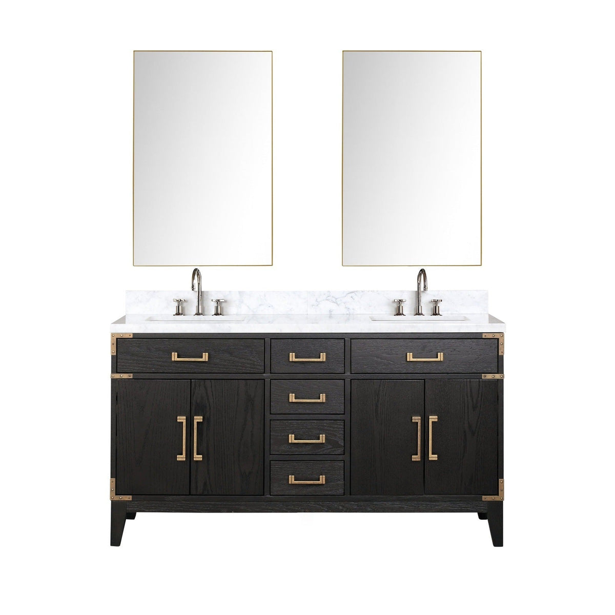 Lexora Laurel 60" x 22" Double Bath Vanity