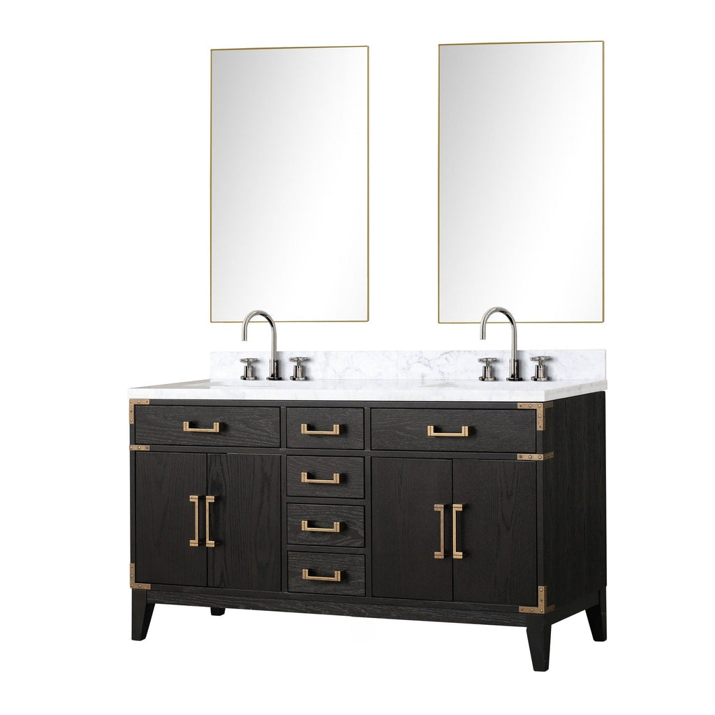 Lexora Laurel 60" x 22" Double Bath Vanity