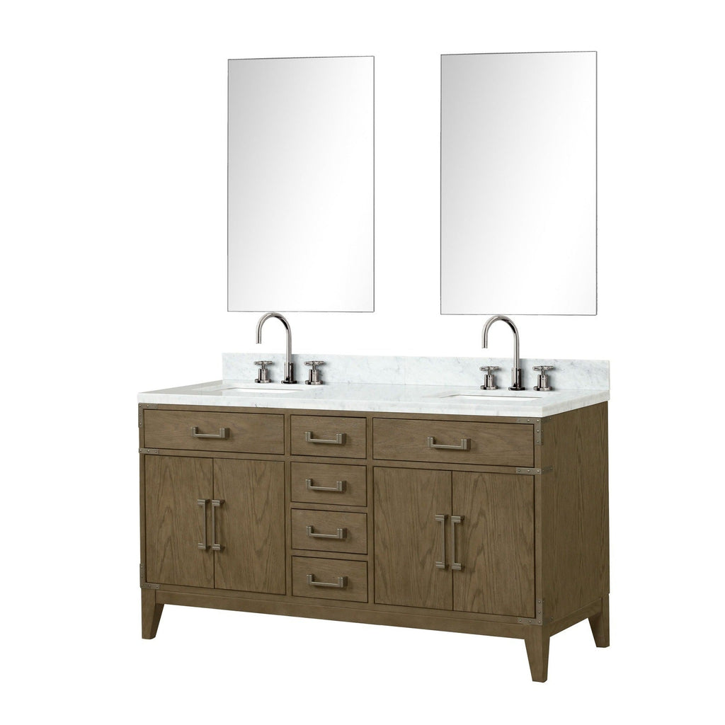 Lexora Laurel 60" x 22" Double Bath Vanity