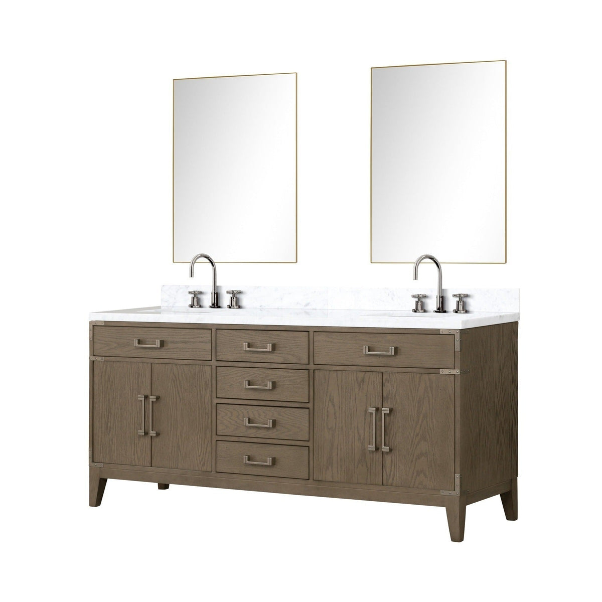 Lexora Laurel 72 " x 22" Double Bath Vanity