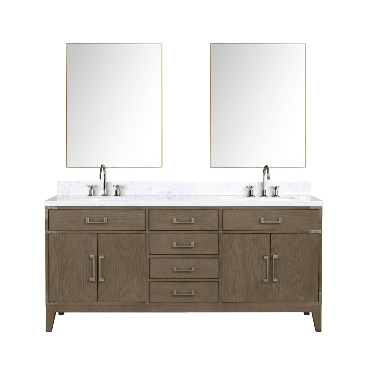 Lexora Laurel 72 " x 22" Double Bath Vanity