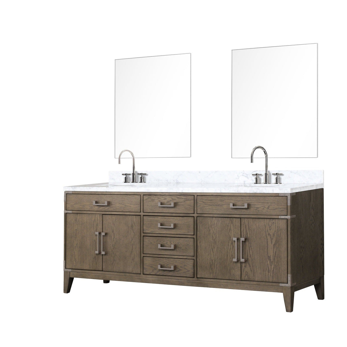 Lexora Laurel 80" x 22" Double Bath Vanity