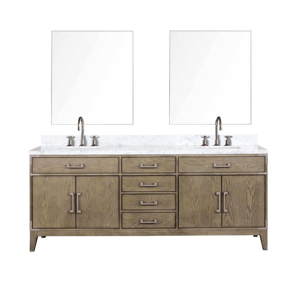 Lexora Laurel 80" x 22" Double Bath Vanity