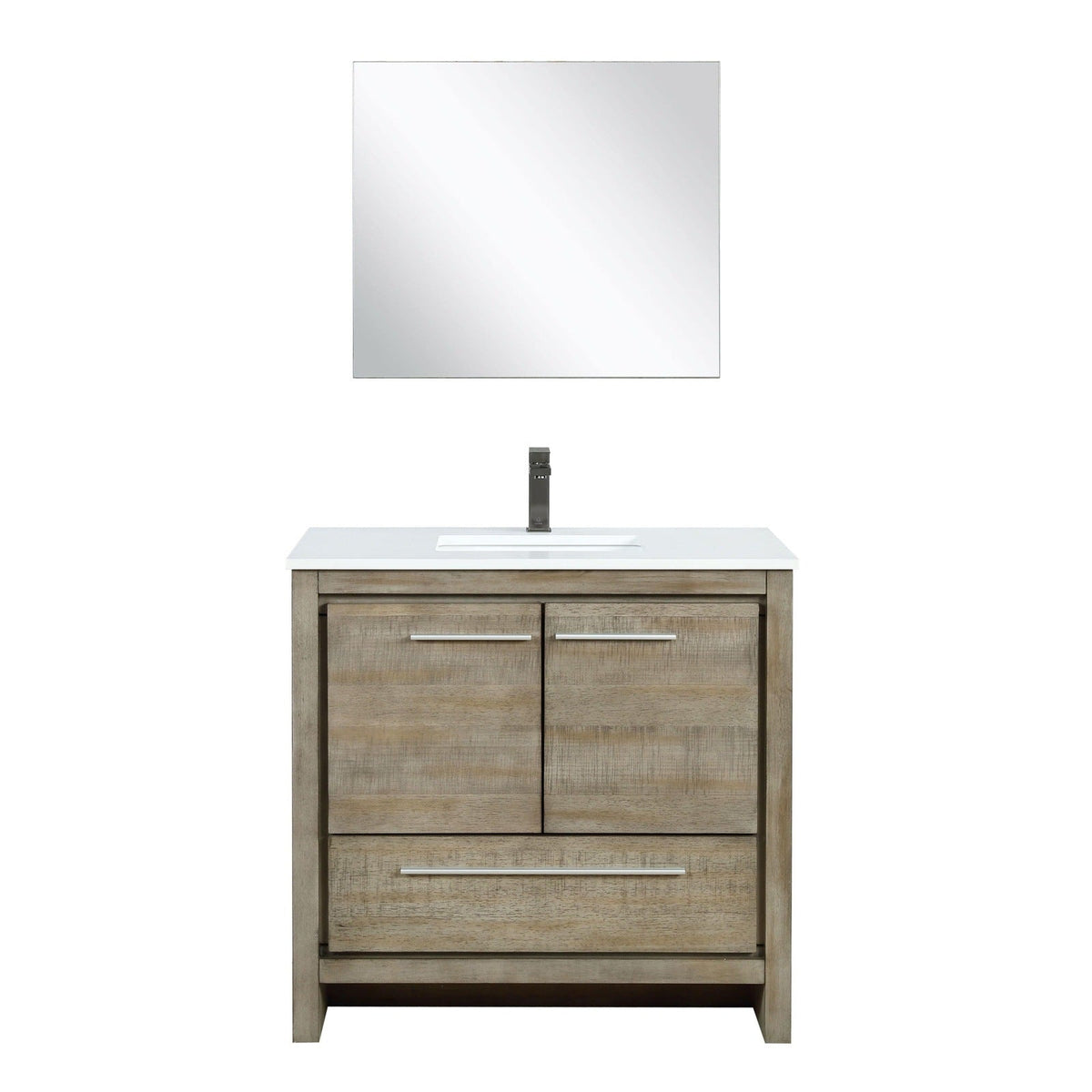 Lexora Lafarre 36" Rustic Acacia Bathroom Vanity