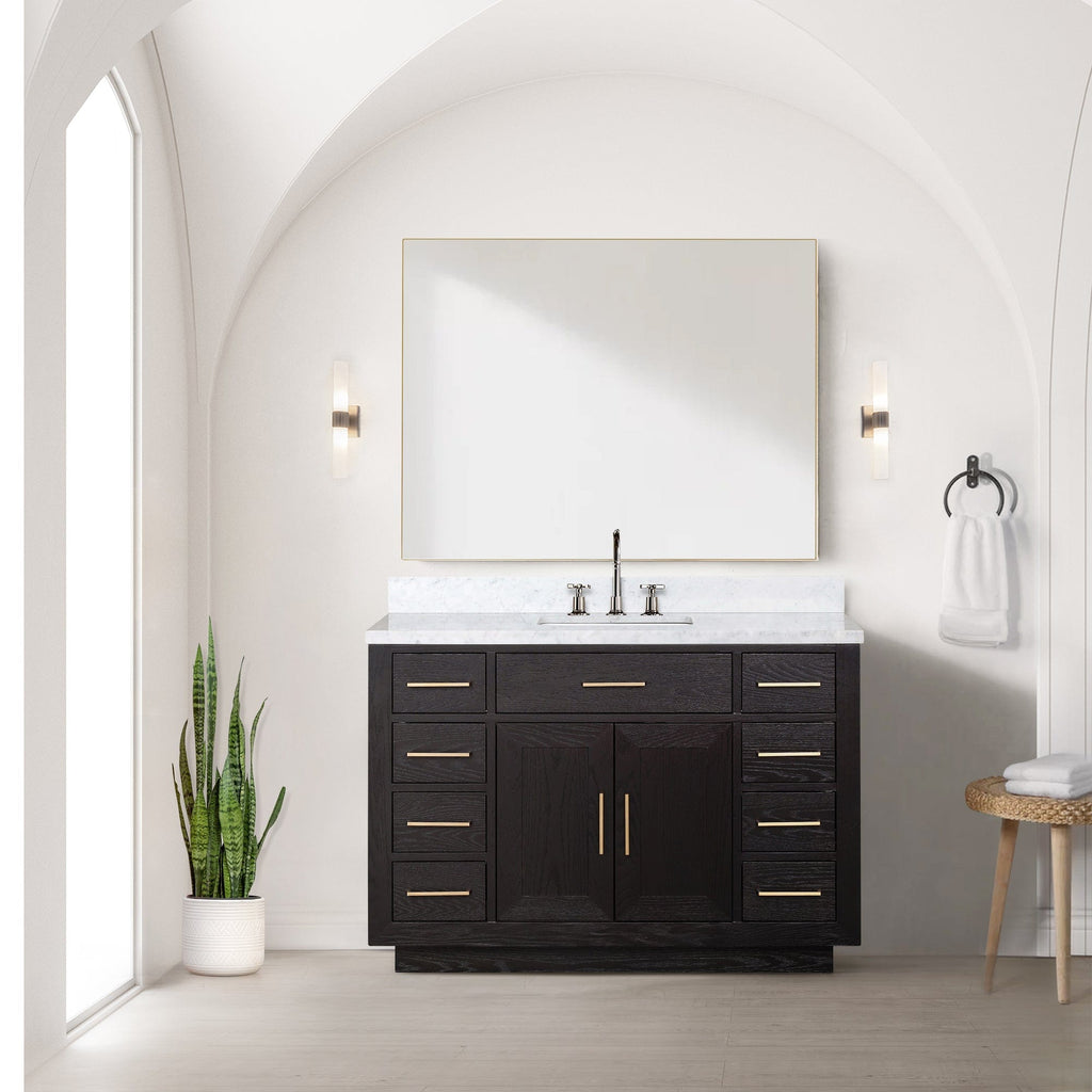 Lexora Abbey 48" x 22" Single Bath Vanity