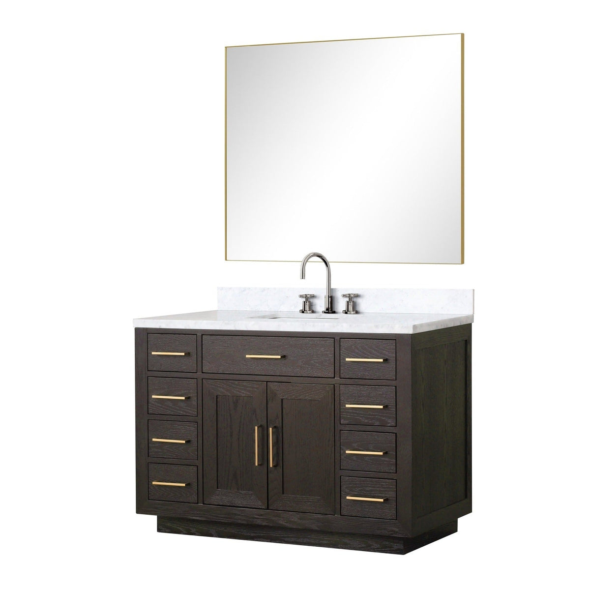 Lexora Abbey 48" x 22" Single Bath Vanity