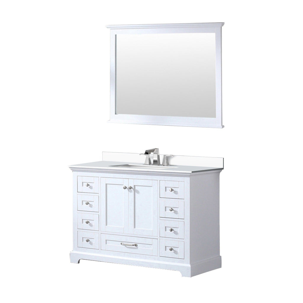 Lexora Dukes 48" x 22" Single Bath Vanity
