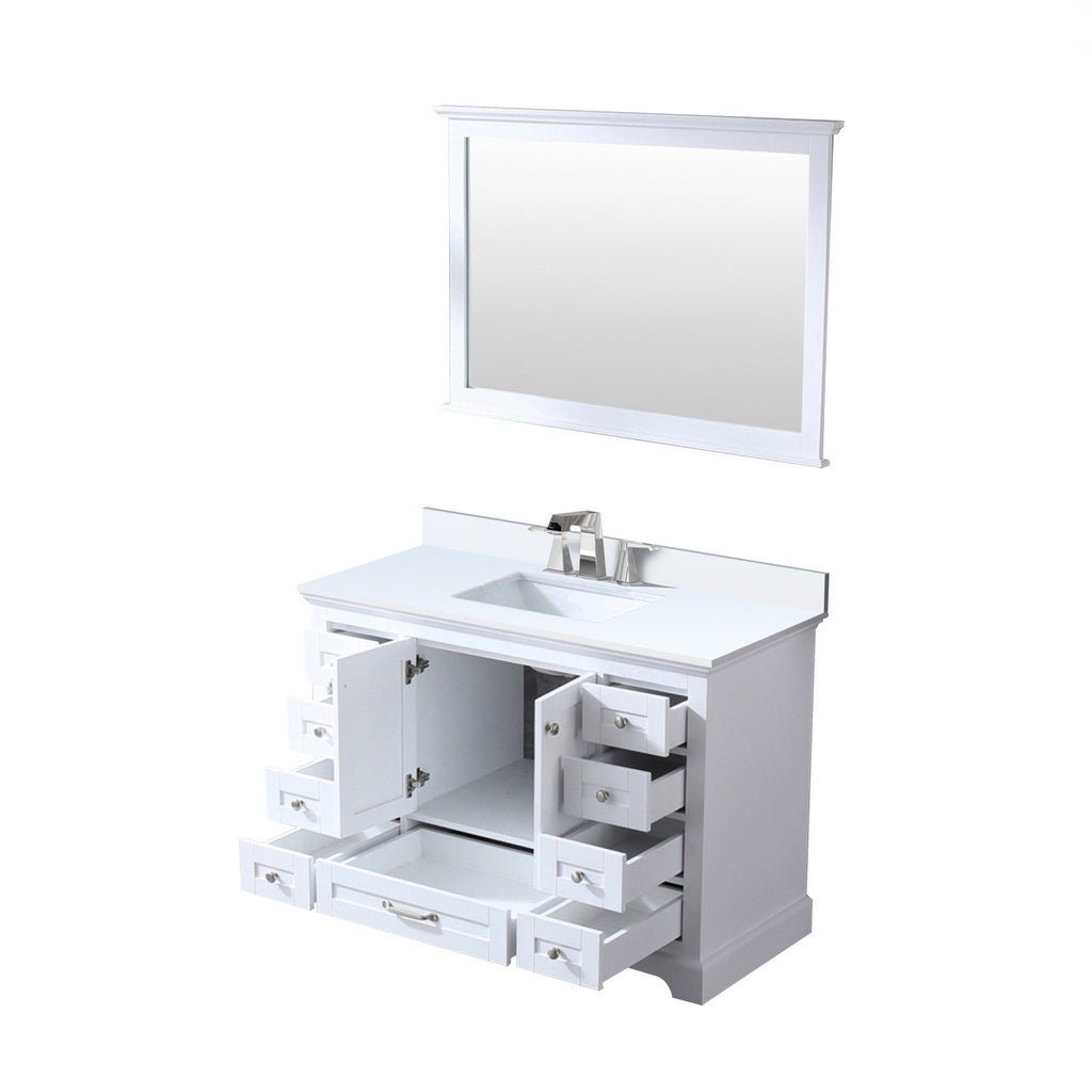 Lexora Dukes 48" x 22" Single Bath Vanity