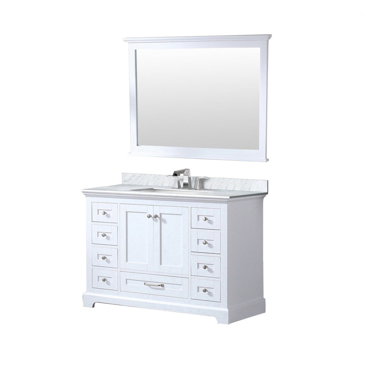 Lexora Dukes 48" x 22" Single Bath Vanity
