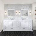 Lexora Dukes 84" x 22" Double Bath Vanity
