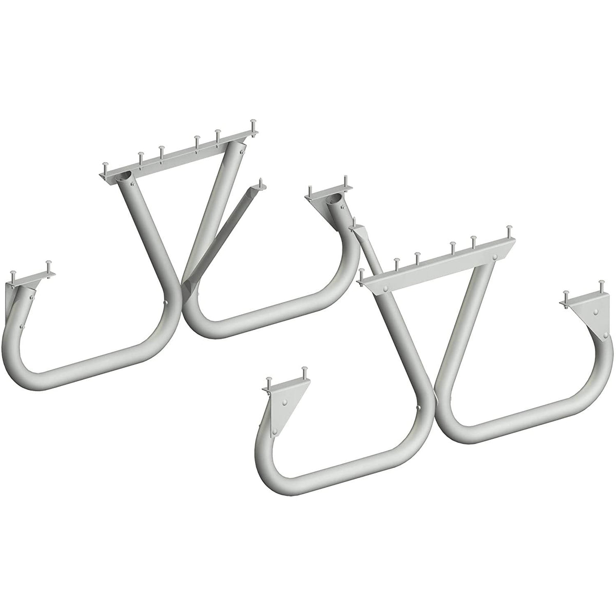 Pilot Rock 3 Pack 6'/8' Outdoor Steel Non Tip Picnic Table Leg Kits (Frame Only) - 415898