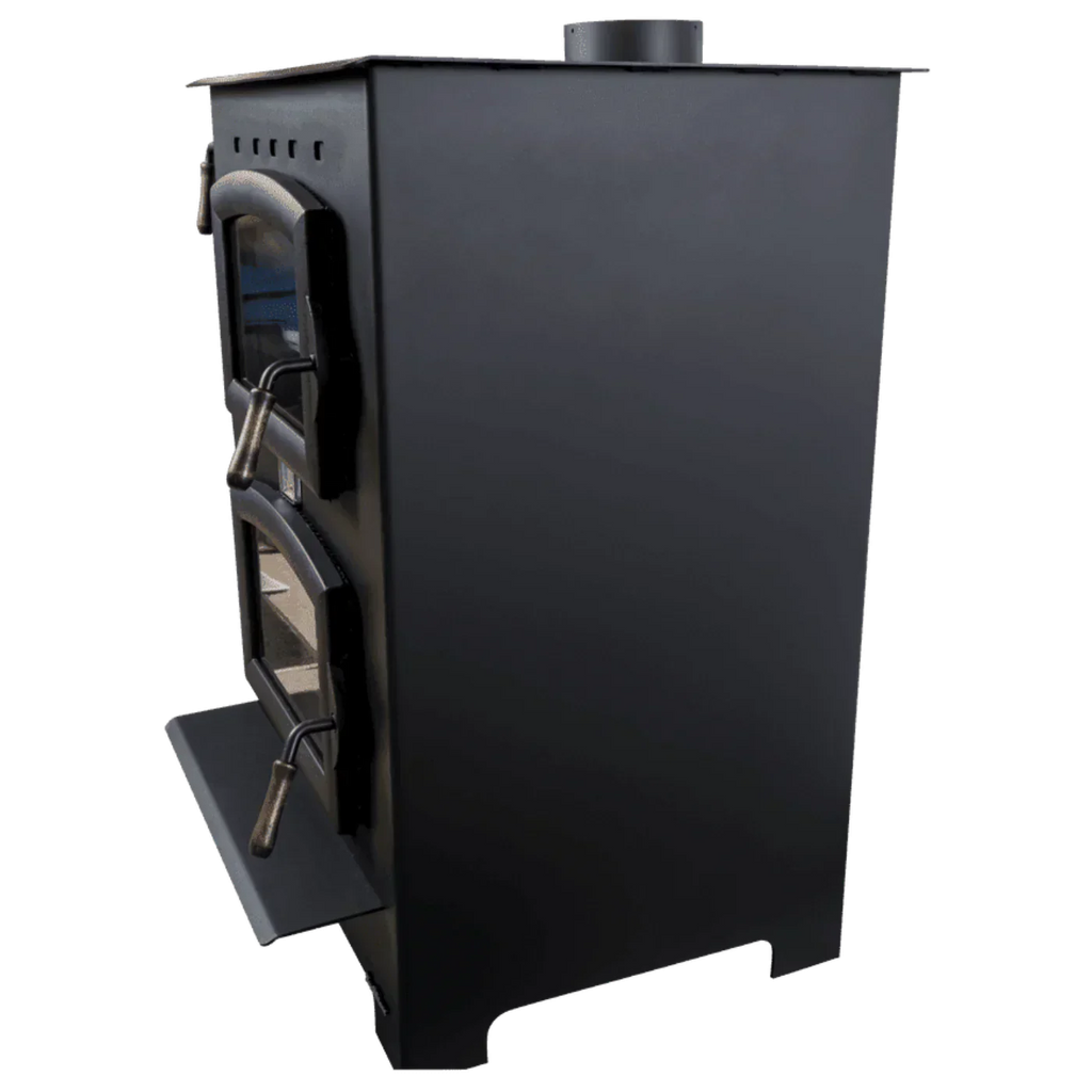 Buck Stove Homesteader Wood Burning Cook Stove 1,800 sq. ft. 28,901 BTU Black New - FP-HOMESTEADER