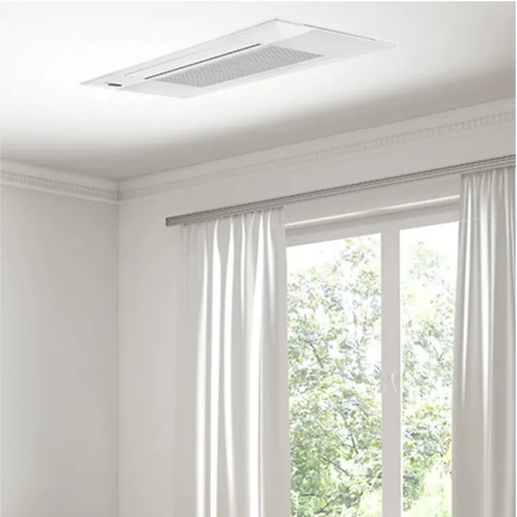 MRCOOL DIY 5th Gen 9,000 BTU Multi-Zone Mini Split Ceiling Cassette Air Handler 230V,  - DIYCASSETTE09HP-230C25-O