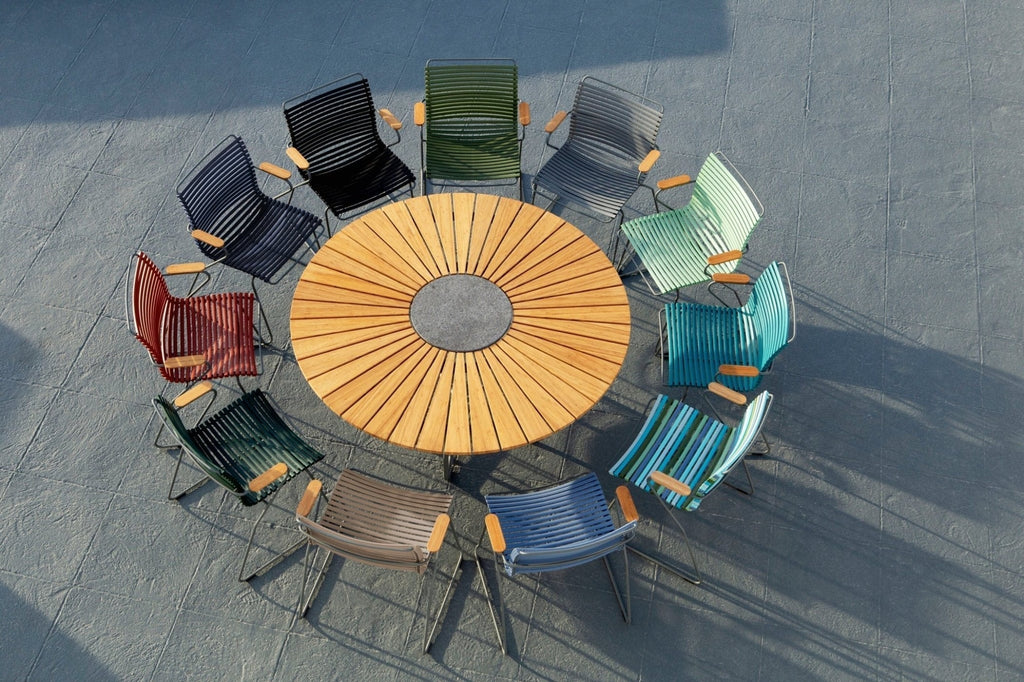 HOUE CLICK Outdoor Dining Chair w/Armrests