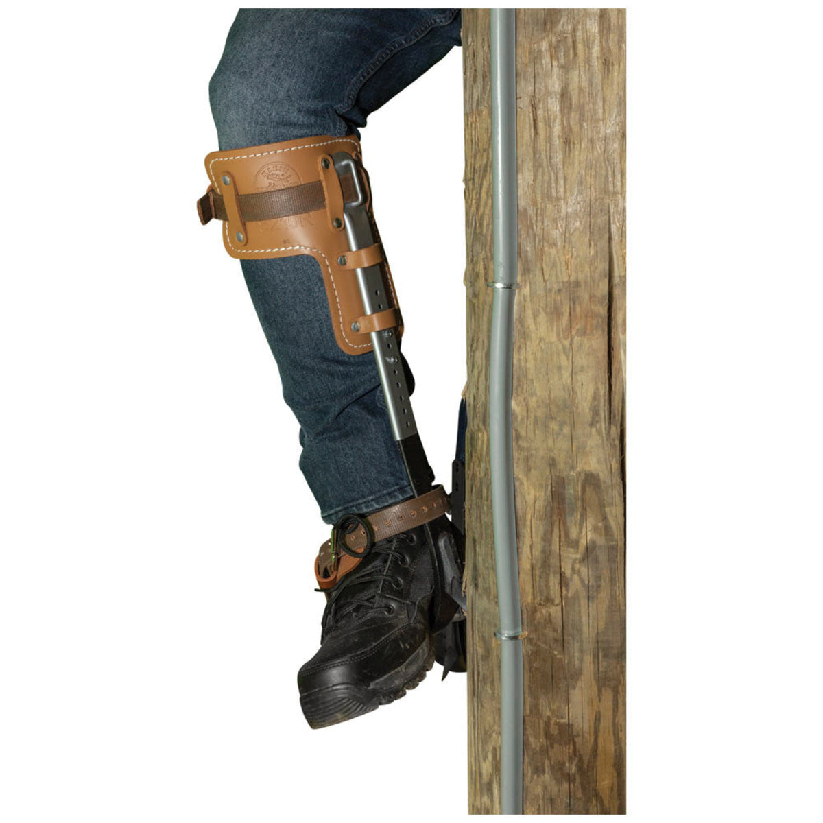 KLEIN TOOLS Pole Climber Set, Gaffs 17-Inch to 21-Inch - CN1972ARL