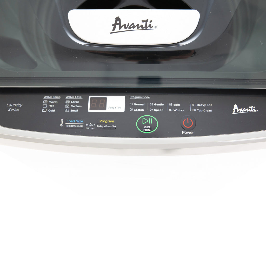 Avanti 1.38 cu. ft. Compact Washer Machine - CTW14X0W-IS