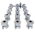 Alien Hydroponics 15 Pot (3 Row) V-System RDWC - BD100-0315