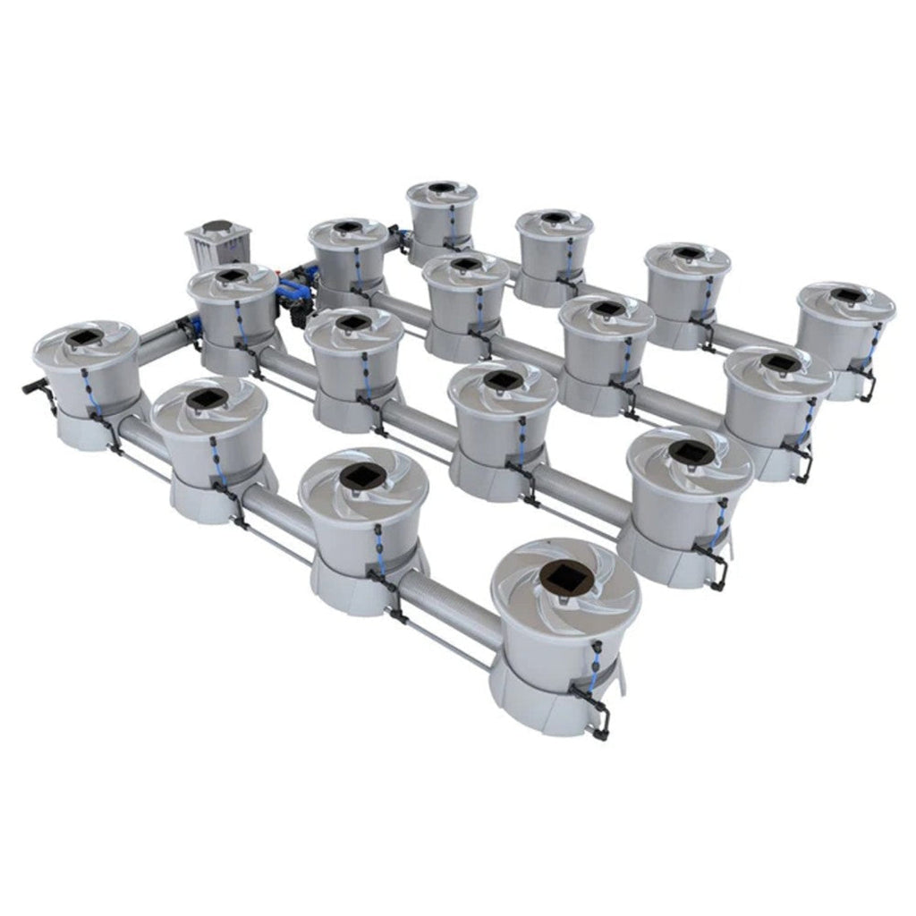 Alien Hydroponics 16 Pot (4 Row) V-System RDWC - BD100-0416