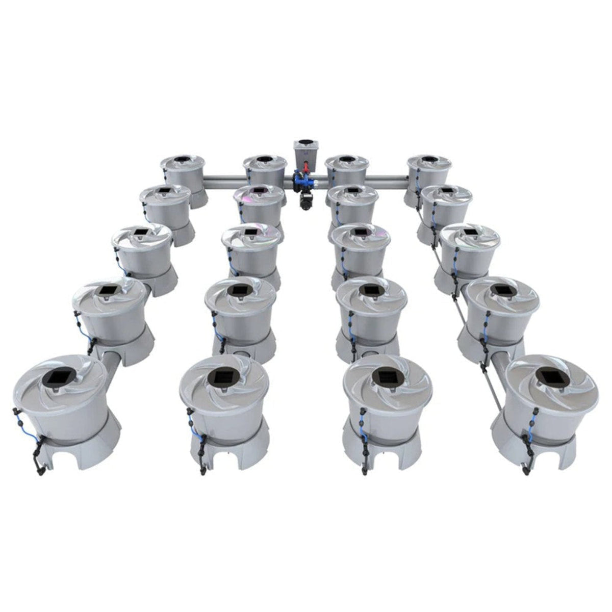 Alien Hydroponics 20 Pot (4 Row) V-System RDWC - BD100-0420