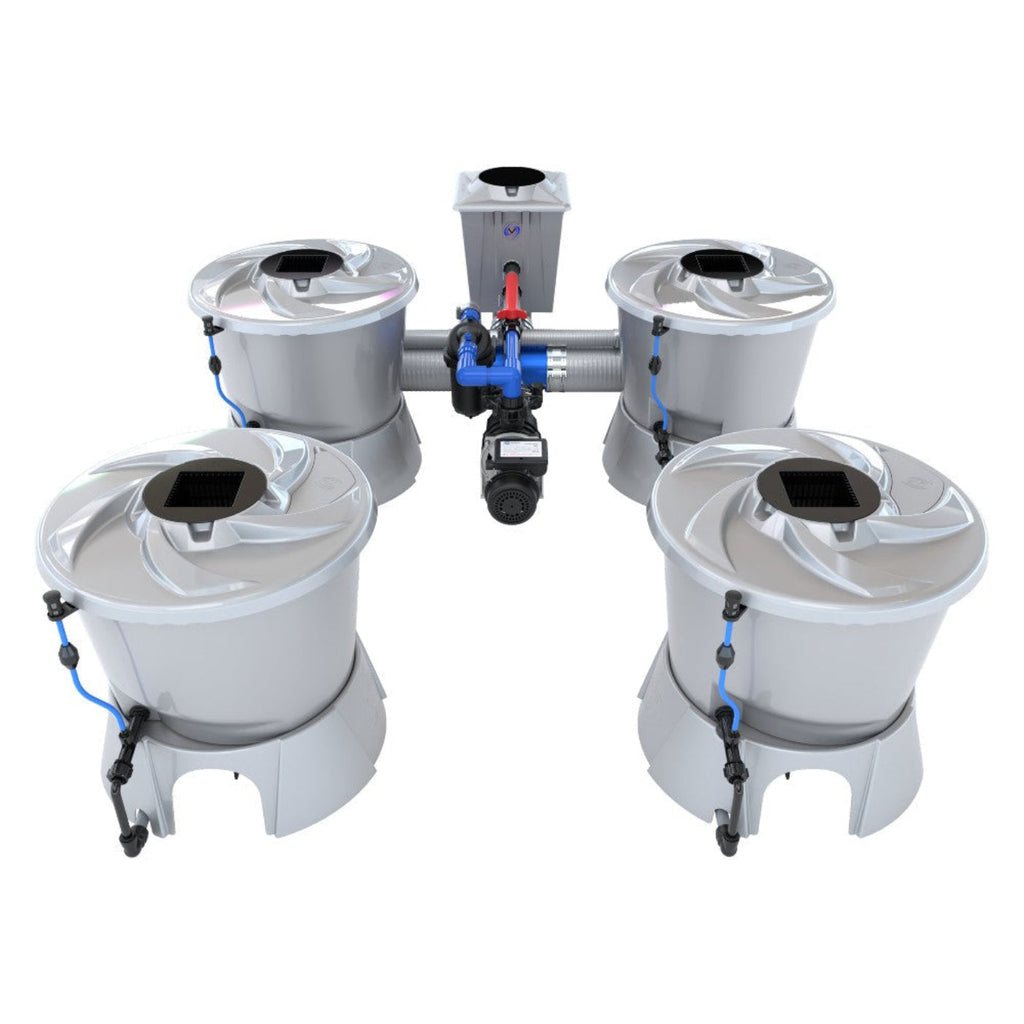 Alien Hydroponics 4 Pot (2 Row) V-System RDWC - BD100-0204