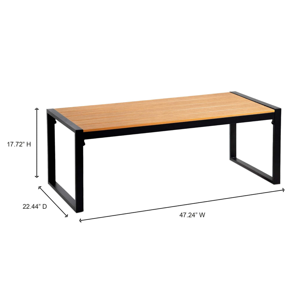 Deko Living Ficarazzi Outdoor Sofa Set with Coffee Table  - COP30005