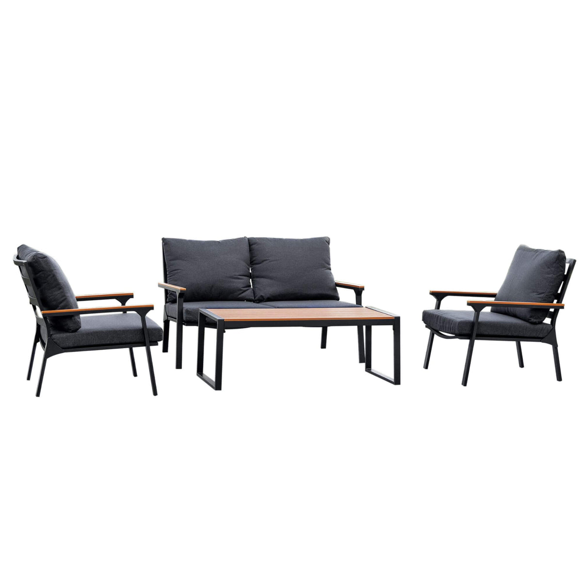 Deko Living Ficarazzi Outdoor Sofa Set with Coffee Table  - COP30005
