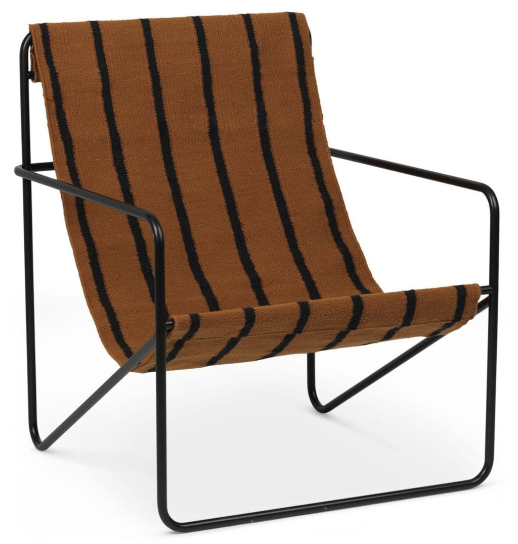 Desert Lounge Chair, Black Frame - Set of 2 - 1103572862 + 1103572862