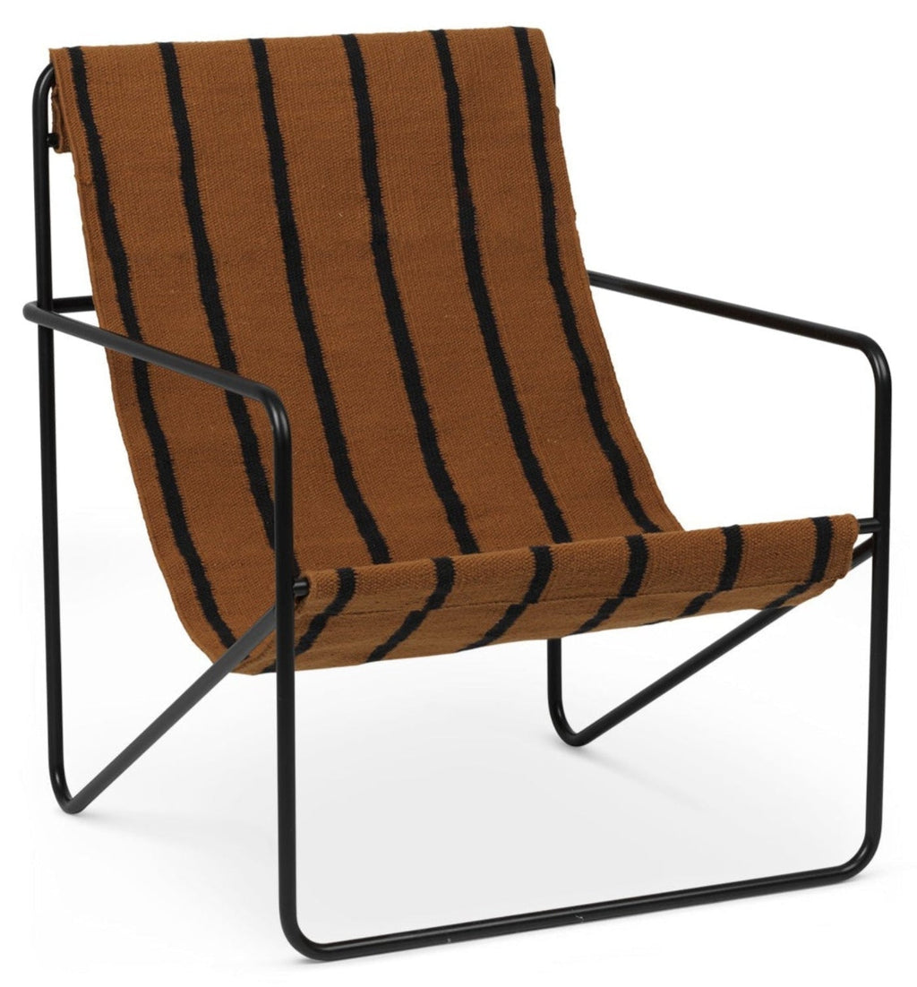 Desert Lounge Chair, Black Frame - Set of 2 - 1103572862 + 1103572862
