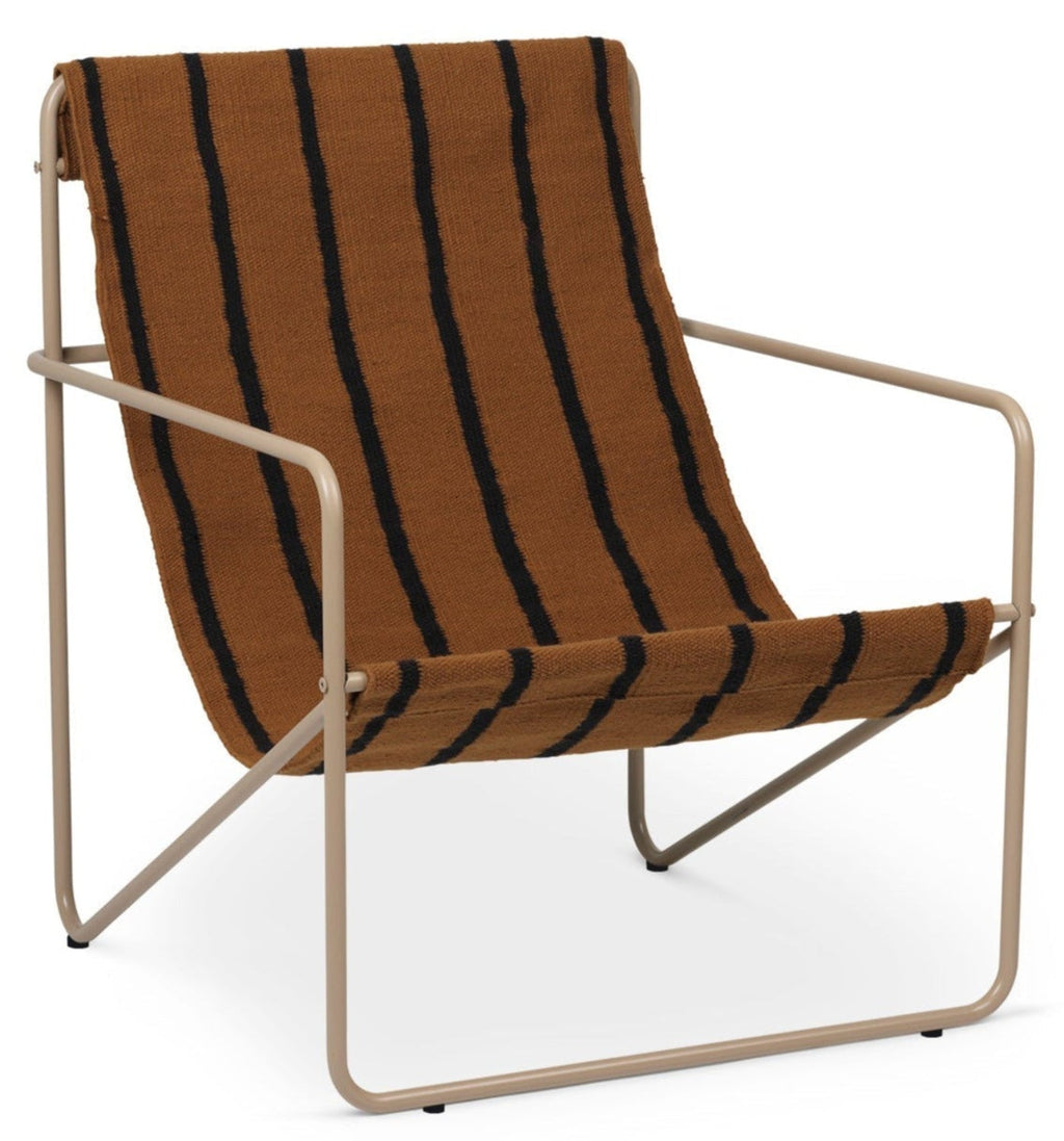 Ferm Living Desert Lounge Chair, Cashmere Frame - Set of 2 - 1103612866 + 1103612866