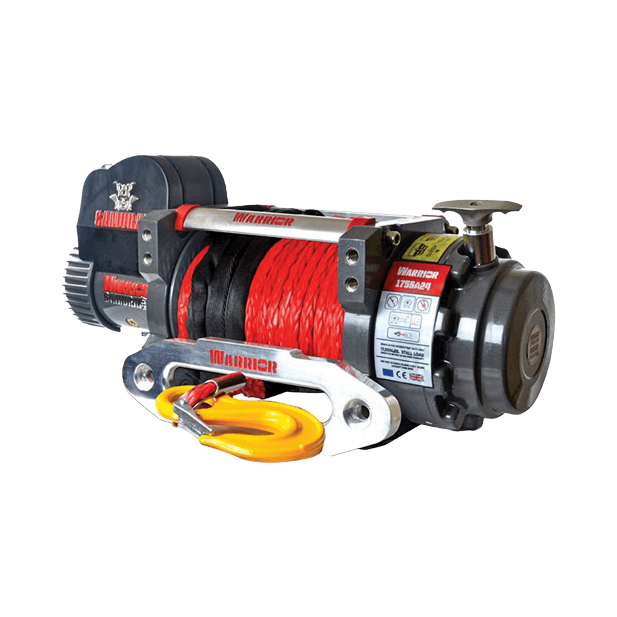 DK2 17,500LB Samurai Series Winch (Synthetic Rope)