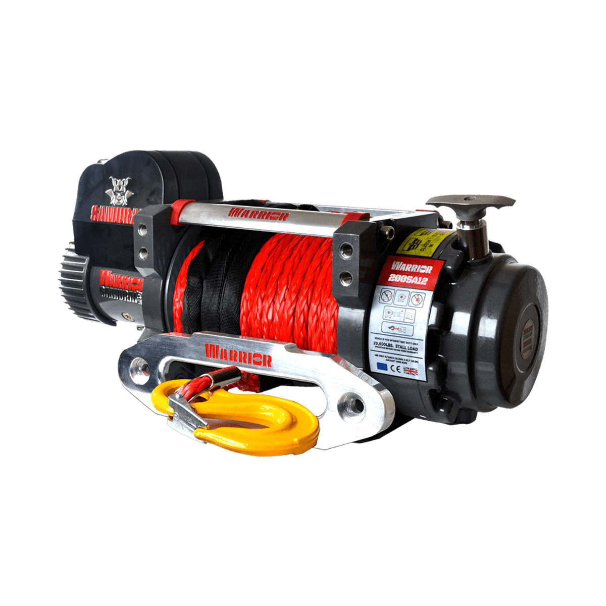 DK2 20,000LB Samurai Series Winch (Synthetic Rope)
