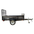 DK2 Single Axle Utility Trailer - Black 5FT X 7FT