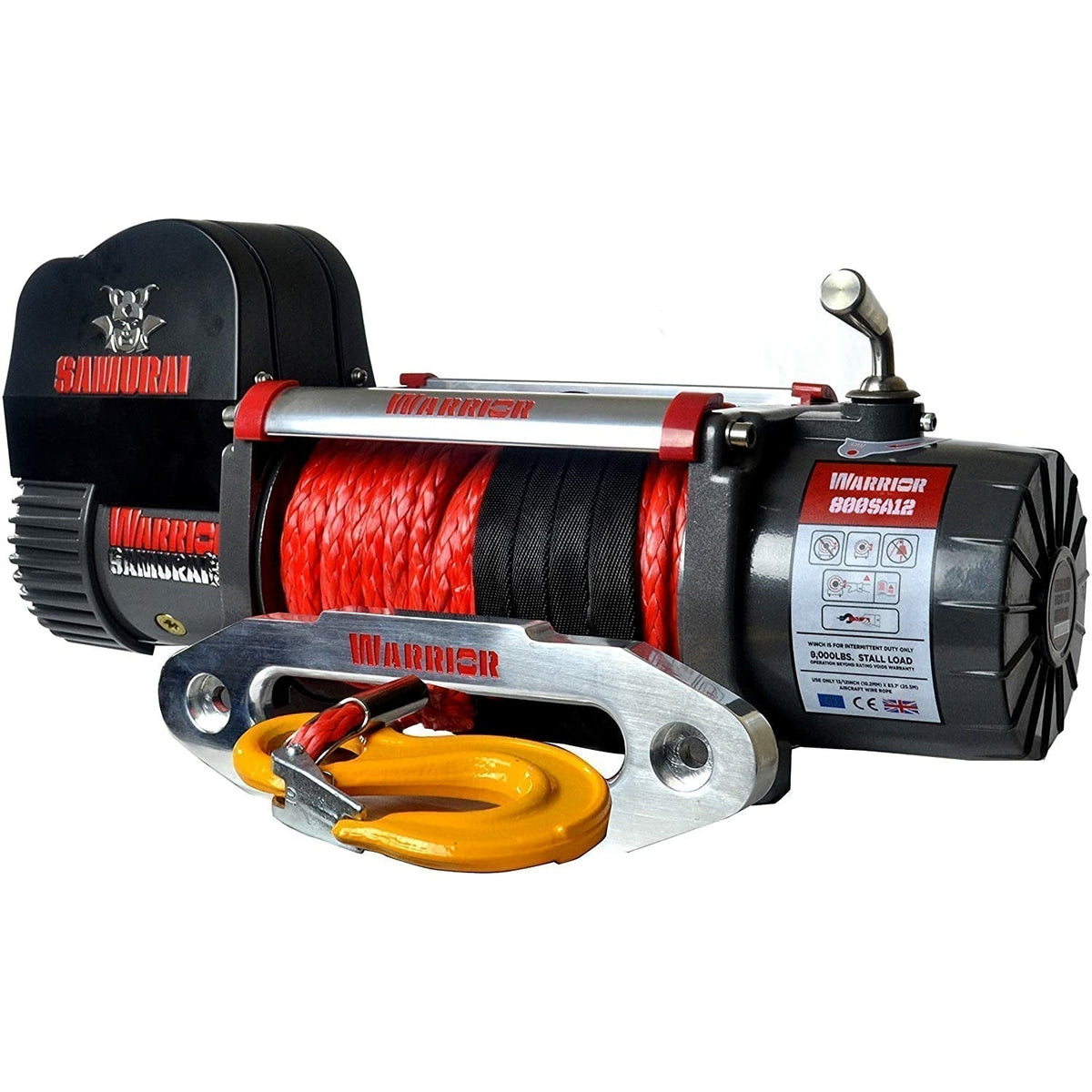 DK2 8,000LB Samurai Series Winch ( Synthetic Rope)