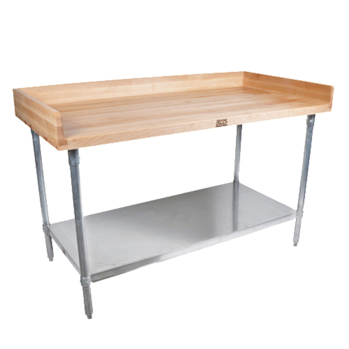 John Boos DNS07 Baker's Top 48" x 30" Work Table - JBDNS07